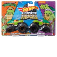 Monster Truck Set 2 Masini Scara 1 la 64 Michelangelo si Donatello