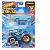 Hot Wheels Monster Truck si Masinuta Metalica 32 Degrees