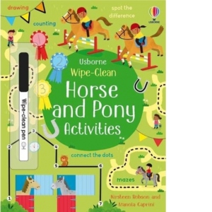 Wipe-Clean Horse and Pony Activities