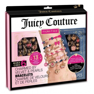 Set de bratari si bijuterii Juicy Couture Charmed By Velvet and Pearls