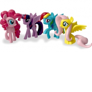 Set 4 Figurine Comansi My Little Pony