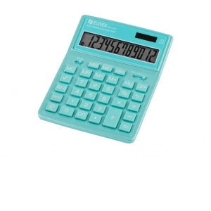 Calculator de birou 12 digiti, 204 x 155 x 33 mm, Eleven SDC-444XR, culoare verde