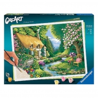 Creart - Pictura Casuta Pe Malul Raului