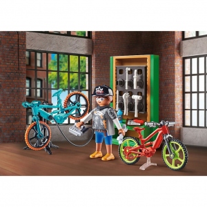 Playmobil - Set Cadou Atelier de Biciclete