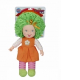 Papusa Rainbow Dolls, Dollzn More, cu par verde, 45 cm