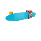 Skateboard din plastic, Rising Sports Xtreme, Albastru, 58 cm