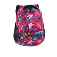 Rucsac Pulse Teens Pink Graffiti