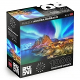 Puzzle 1000 piese Aurora Borealis, Norway