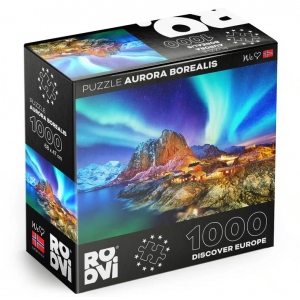 Puzzle 1000 piese Aurora Borealis, Norway