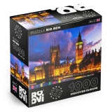 Puzzle 1000 piese Big Ben, London, UK