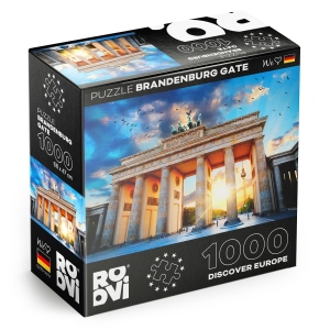 Puzzle 1000 piese Brandenburg Gate, Berlin, Germany