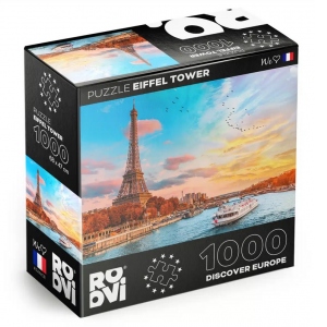Puzzle 1000 piese Eiffel Tower, Paris, France