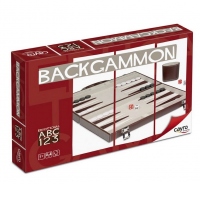 Joc Table/Backgammon premium in geanta de piele