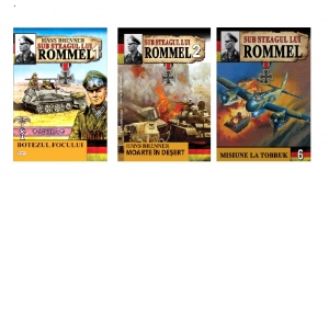 Sub steagul lui Rommel (3 volume)