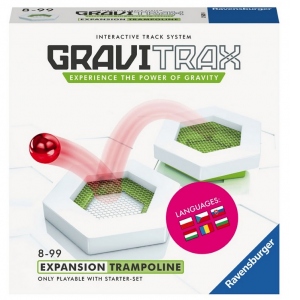 Joc de constructie Gravitrax Trampoline, Trambulina, set de accesorii