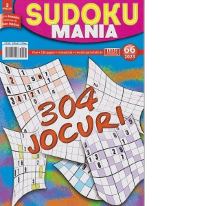 Sudoku mania. Numarul 66/2023