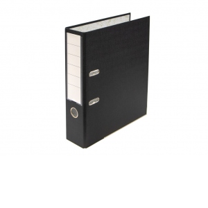 Biblioraft A4 PP 75 mm NN 50 buc/cutie, negru