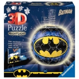 Puzzle 3D Luminos Batman, 72 Piese