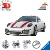Puzzle 3D Porsche 911R, 108 Piese