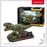Cubic Fun - Puzzle 3D Tyrannosaurus Rex 52 Piese