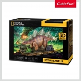 Cubic Fun - Puzzle 3D Stegosaurus 62 Piese