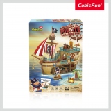 Cubic Fun - Puzzle 3D Nava Comorilor 157 Piese