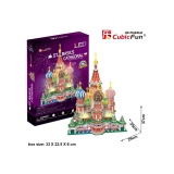 Cubic Fun - Puzzle 3D Led Catedrala St. Basil 224 Piese