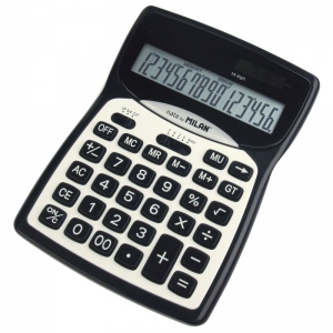 Calculator 16 dg, negru