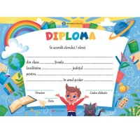 Diploma scolara - model 8