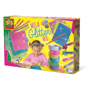 Set creativ - Set mare cu sclipici