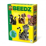 Set creativ copii Beedz - Creare pisici cu margele de calcat