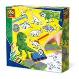 Set creativ - Stampile cu dinozauri