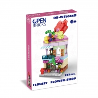 Jucarie - Seturi de constructie - Florarie (232 piese)