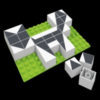 Joc Tangram Hubelino (36 piese)
