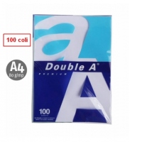 [100 coli/top] Hartie copiator Double A Premium, A4, 80 g/mp