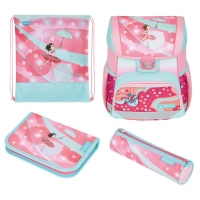 Ghiozdan echipat Loop Plus, motiv Ballet Love