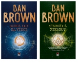 Pachet Dan Brown (2 carti): 1. Codul lui Da Vinci; 2. Simbolul pierdut