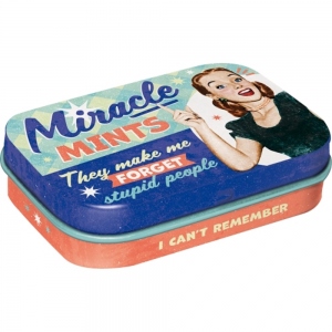 Cutie metalica de buzunar Miracle Mints