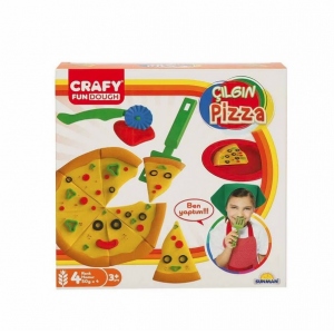Set Crafy Dough - Crazy pizza, 10 piese