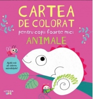 Cartea de colorat pentru copii foarte mici. Animale