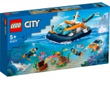 LEGO City - Barca pentru scufundari