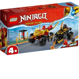 LEGO Ninjago - Masina lui Kai si motocicleta lui Ras