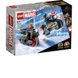 LEGO Marvel Super Heroes - Motocicletele lui Black Widow si Captain America