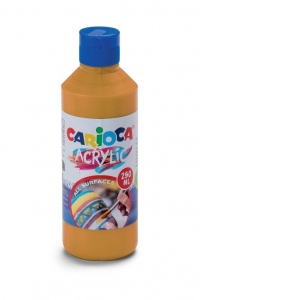 Acuarele acrilice tempera Carioca 250 ml (culoare auriu)