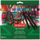 Carioci lavabile Derwent Academy, 20 culori