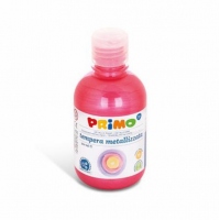 Tempera metalizata Morocolor Primo 300 ml rosu