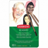 Creioane acuarela Derwent Academy, tonurile pielii, 24 culori