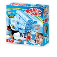 Pinguini in echilibru. Joc de stivuit (Penguin panic)
