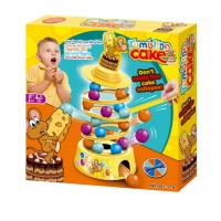 Tortul buclucas. Joc de indemanare (Tumbling cake)