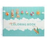 Carte de colorat creativa pentru cei mici, A4, 51 pagini, 150 g